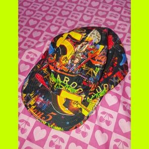 Maroon 5 Live Nation 5 Panel Adjustable Strapback Hat